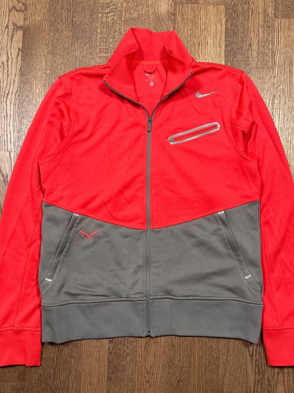Nike Rafael Rafa Nadal Australian Open 2011 Fearless Tennis Track Jacket Mens M